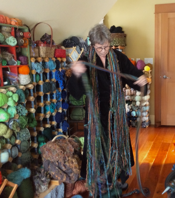 Assembling the multi-strand yarn bundles