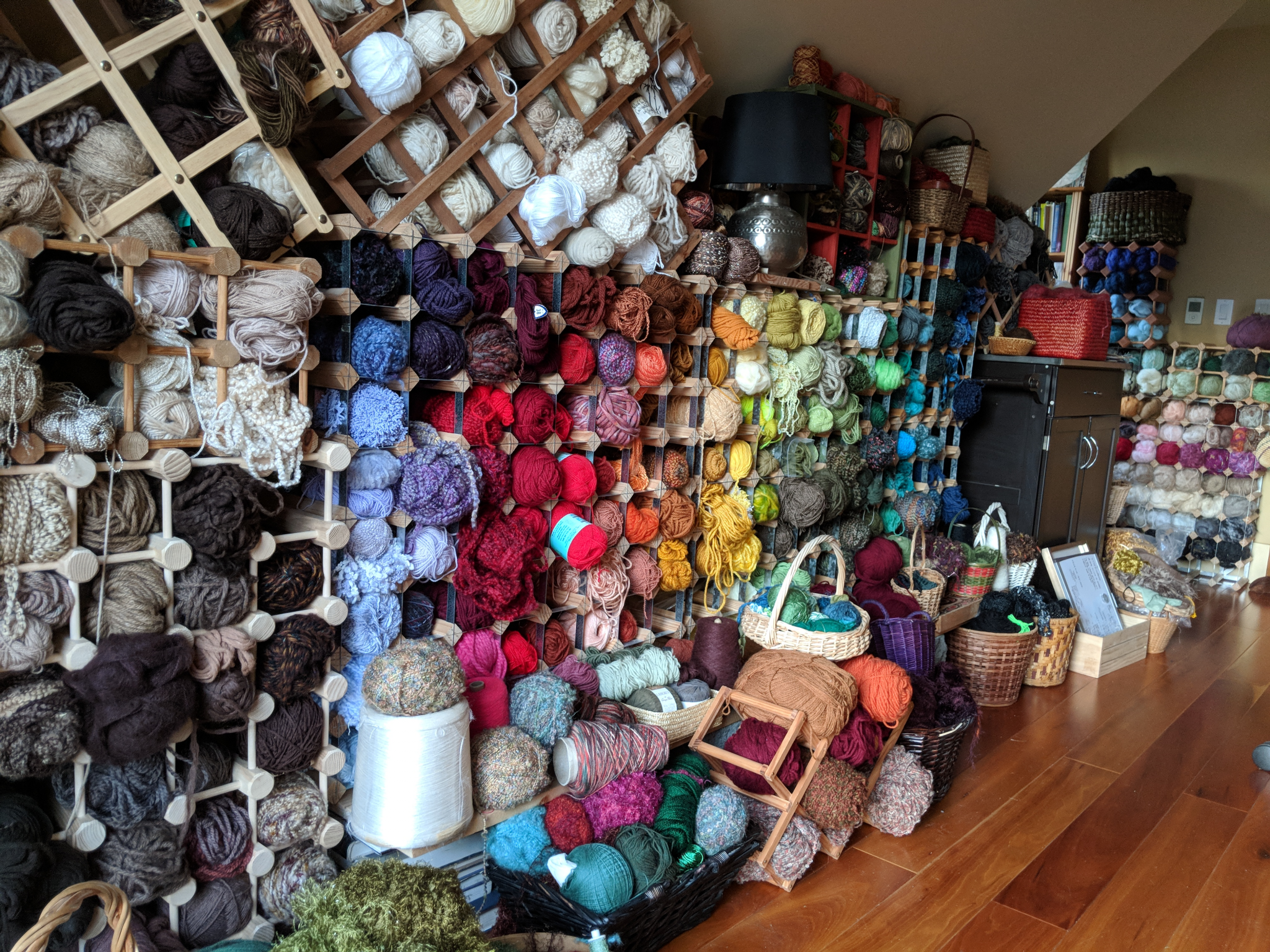 Yarn collection for the Forest project